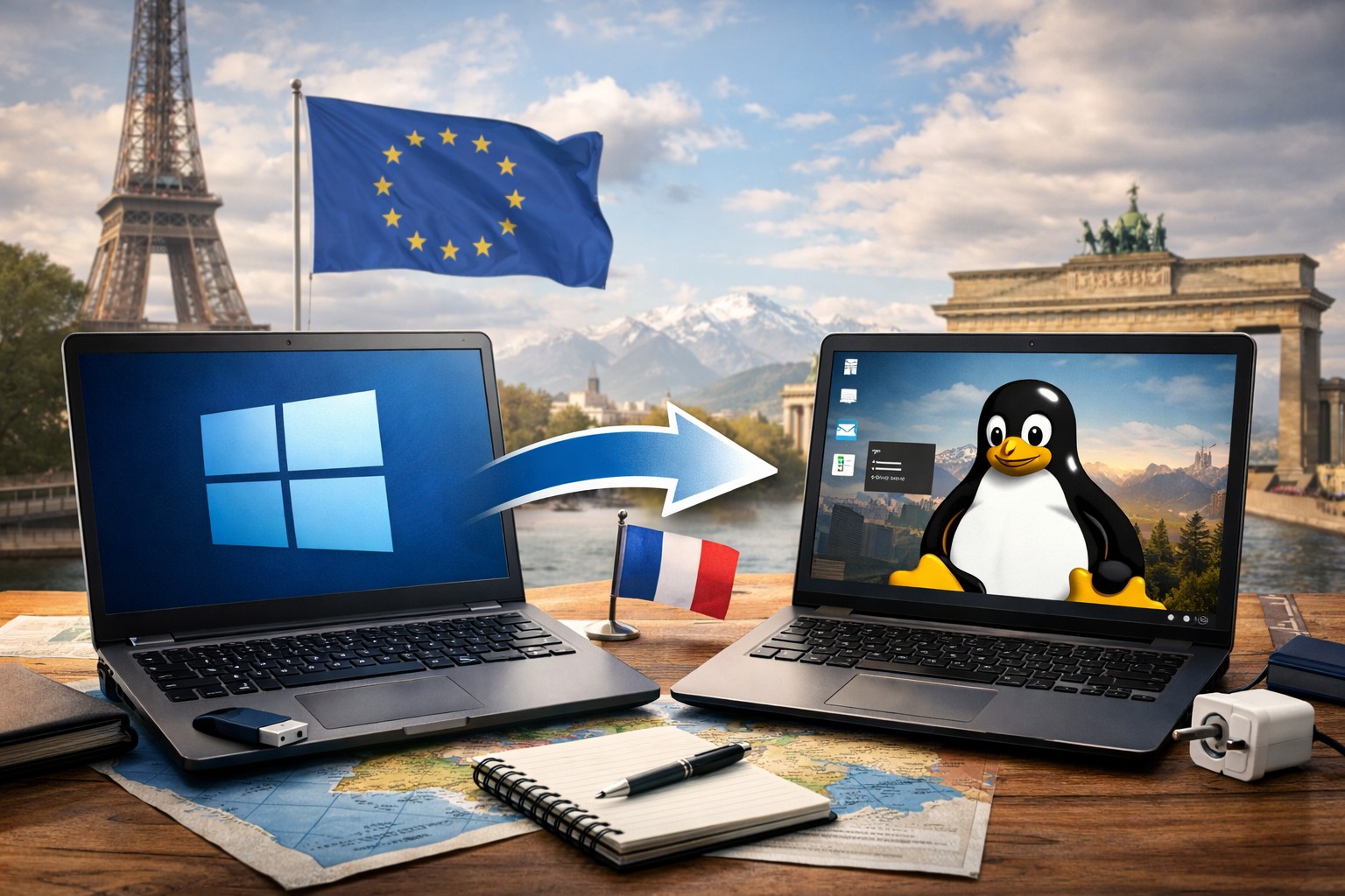 Windows to Linux Migration Guide for Europe (France Tips Included 🇫🇷) - chandanadev.com
